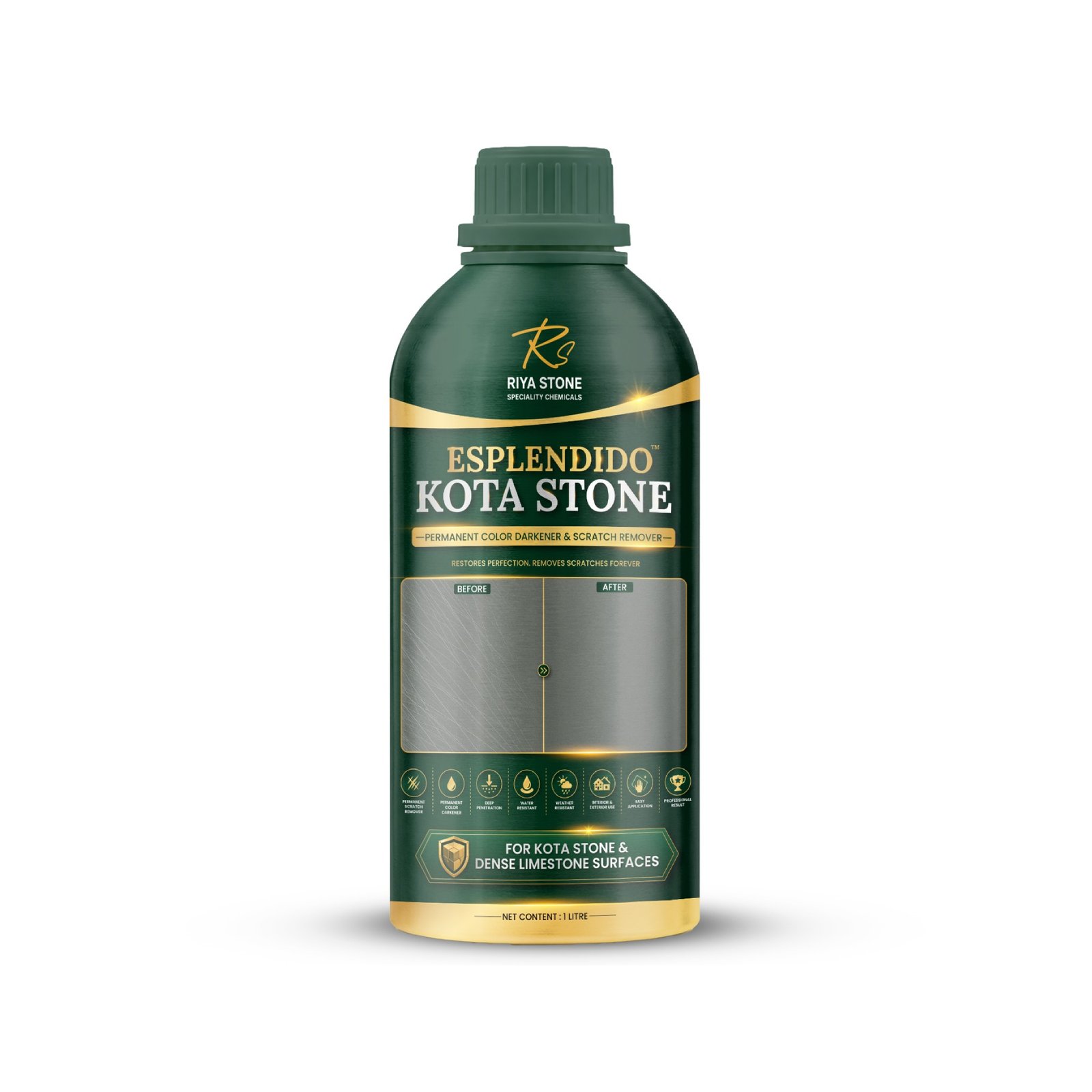 Kota Stone Permanent Color Darkener & Scratch Remover